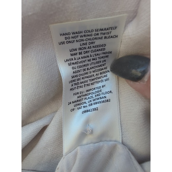 AKEMI + KIN Anthropologie Embroided Shift dress w pockets US 8/M - Picture 12 of 12